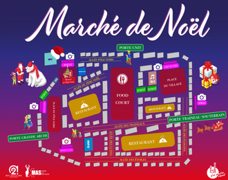 Marché de Noël Paris La Défense 2023
