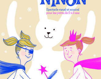 Nina Ninon - spectacle visuel et musical (Jeune public 1 an-5 ans)