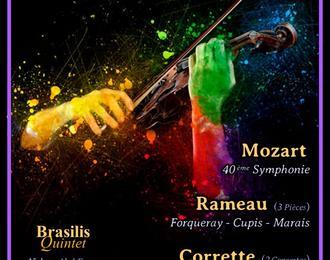 Quintet  Cordes Baroques : Mozart, Rameau, Corette