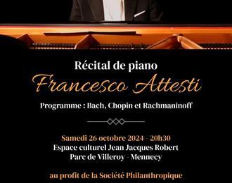 Rcital De Piano Francesco Attesti