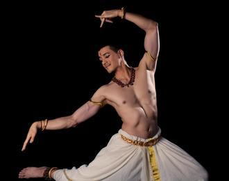 Spectacle de Mohiniyattam (danse du Sud de l'Inde)