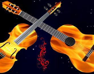 Spanish Guitare Violon : Duo Magic