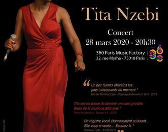 Tita Nzebi en Concert au 360 Paris Music Factory
