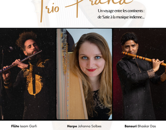 Trio Prana : Un voyage musical de l'Europe  l'Inde...