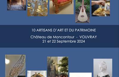 10 Artisans d'Art et du Patrimoine au Chteau de Moncontour, Vouvray