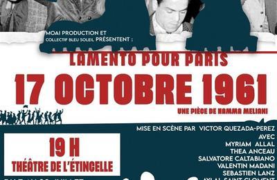 17 Octobre 1961, Lamento Pour Paris à Avignon