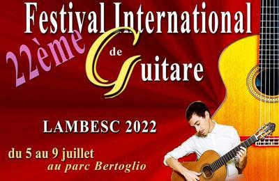 22ème Festival International de Guitare   Lambesc 2023
