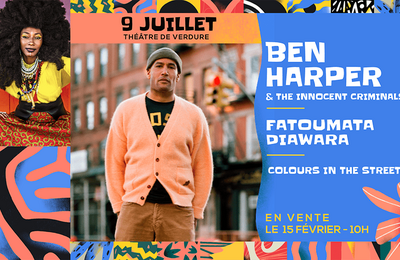 Ben Harper, Fatoumata Diawara, Colours in The Street  Saint Malo du Bois