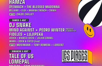 DJ Snake, Lujipeka et Julien Granel  Cannes