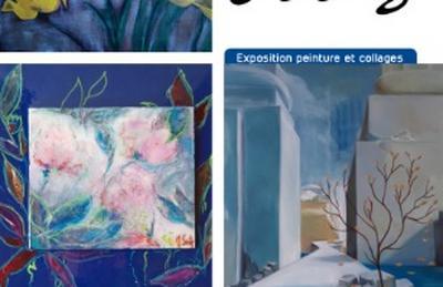 Peinture et collages, 3 artistes pour 1 même passion ! à Chatuzange le Goubet