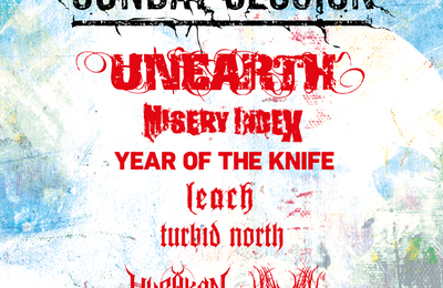 Unearth, Misery Index, Year Of The Knife et 4 Acts à Wasquehal
