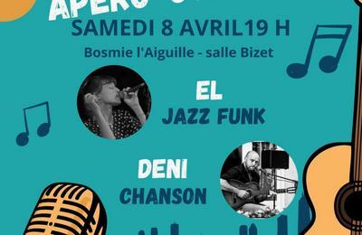 Apéro-concert Jazz et chanson française à Bosmie l'Aiguille