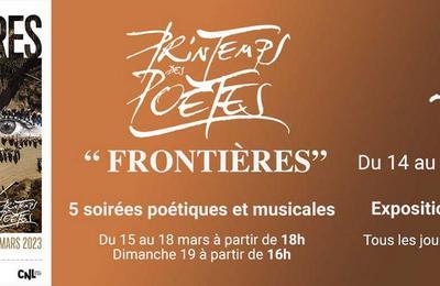 Le Printemps des Potes au Gnie de la Bastille, Frontires  Paris 11me