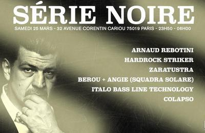 Arnaud Rebotini, Hardrock Striker et Zaratustra à Paris 19ème
