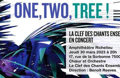 One, two, tree ! à Paris 5ème
