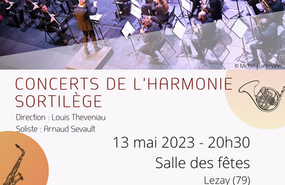 Concert de l'Harmonie Sortilège à Saint Maixent l'Ecole
