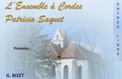 Concert de l'ensemble Patricia Saquet à Vaux le Penil