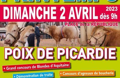 Foire de printemps  Poix de Picardie