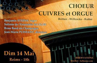 Musiques Anglaises, Choeur, Cuivres et Orgue à Reims