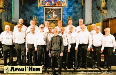 Concert Choeur Apaul'hom  à Aramits Eglise St Vincent 1er juillet 20h30