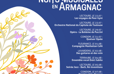Nuits Musicales en Armagnac 2024