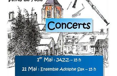 Concert Scherzo, ensemble de flûtes à bec à Menestreau en Villette