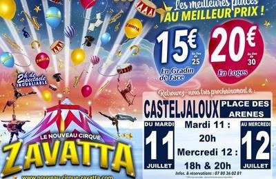 Nouveau cirque Zavatta à Casteljaloux