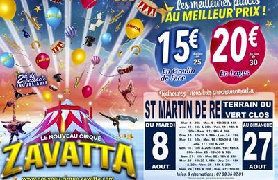 Nouveau cirque Zavatta à Saint Martin de Re