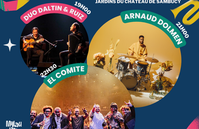 Concert Grégory Daltin et Kiko Ruiz et Arnaud Dolmen Quartet et El Comite à Millau le 22 juillet 2023