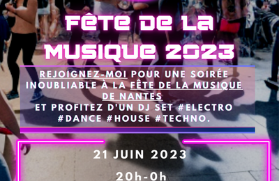 DJ Set House, Electro, Techno  Nantes