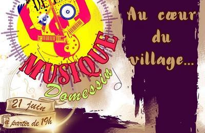 Fte de la musique au coeur du village  Domessin