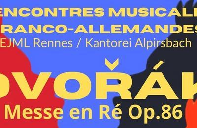 Concert franco-allemand, Dvorak  Rennes