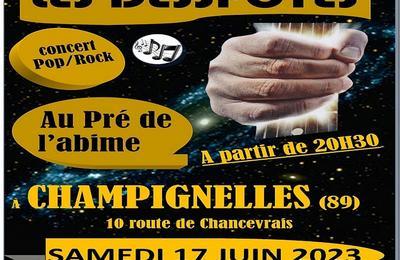 Les Desspotes en concert  Champignelles