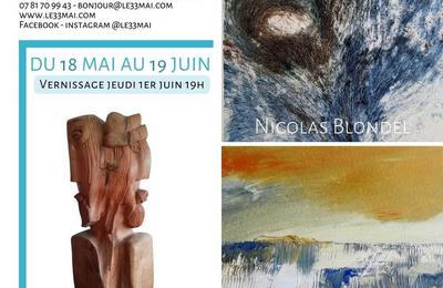 Peinture Sculpture Gravure et Encre, M. Pirard, N. Blondel, Benoit Colnot  Paris 4me