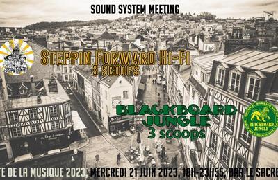 Steppin Forward et Blackboard Jungle au bar Le Sacre  Rouen