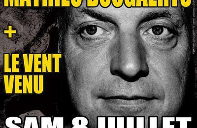 Mathieu Boogaerts en concert solo et Le Vent Venu  Mercuer