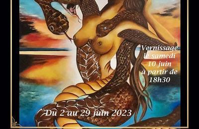 57eme Mirondela dels Arts, Sabine Vandermouten, Artiste Peintre  Pezenas