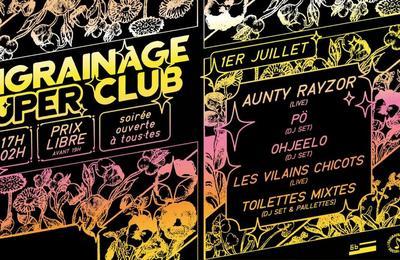Engrainage SUPER Club 2  Saint Denis