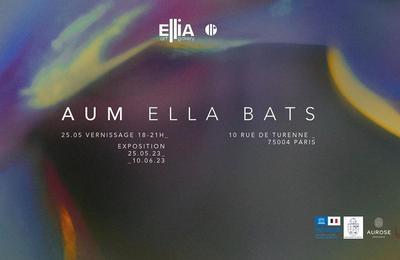 Aum, la nouvelle exposition personnelle de l'artiste Ella Bats à Paris 4ème