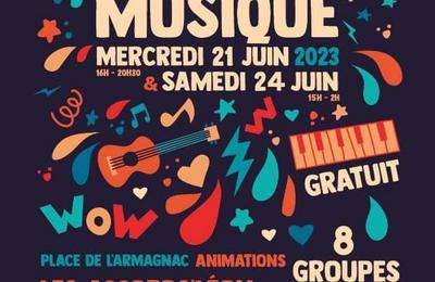 Concert Pop, rock et chansons Place d'Armagnac à Eauze