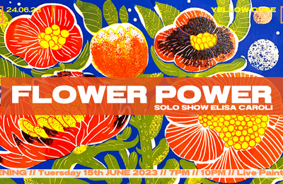 Vernissage Flower Power à Paris 13ème