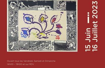 Pierre Alechinsky, Rare Collection D'oeuvres Sur Papier, Des Annes 1960  Paris 19me