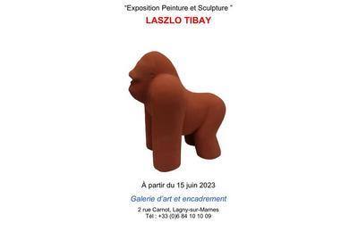 ExpositionPeinture et Sculpture, Laszlo Tibay  Lagny sur Marne