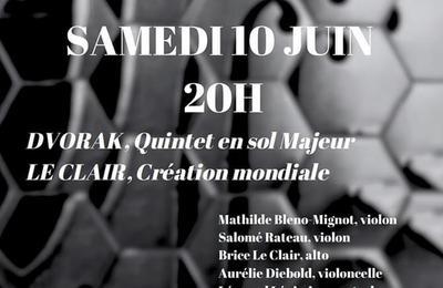 Concert de musique de chambre  Levallois Perret