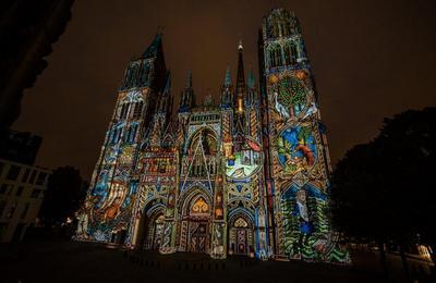 Cathédrale de lumières Rouen illumination 2023 dates et horaires