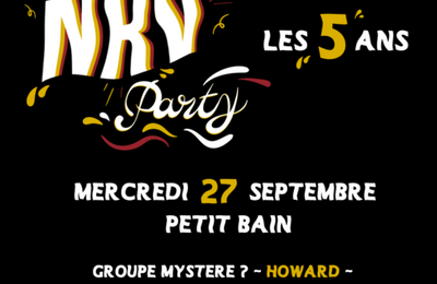 Les 5 ans d'NRV Promotion à Petit Bain à Paris 13ème