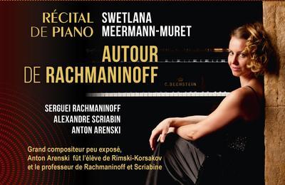 Recital de piano autour de Rachmaninoff à Paris 16ème