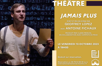 Jamais plus, de Geoffrey Lopez  Lyon
