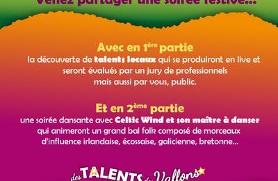 Soire des talents des vallons suivie d'un bal folk celtic wind  Vaugneray