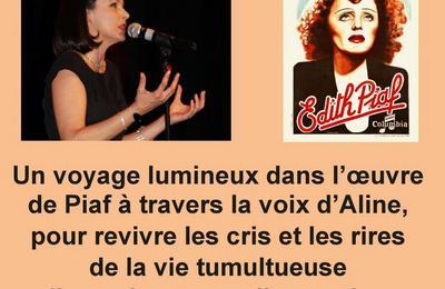 Aline Algudo chante Piafissimo  Narbonne